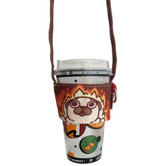 Caution: HOT! Puglie Handheld Cup Sleeve C-GRADE