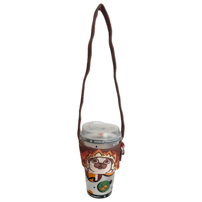 Caution: HOT! Puglie Handheld Cup Sleeve C-GRADE