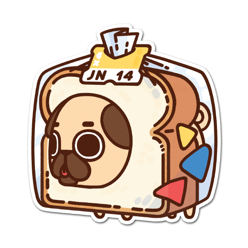 Bread Bag Puglie Sticker