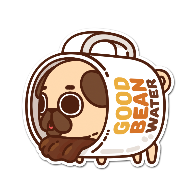 Coffee Mug Puglie Sticker