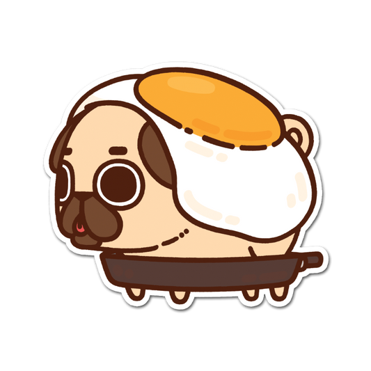 Fried Egg Puglie Sticker