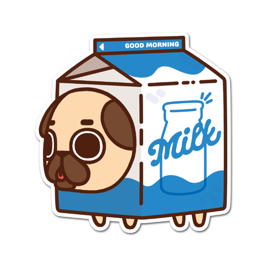 Milk Carton Puglie Sticker