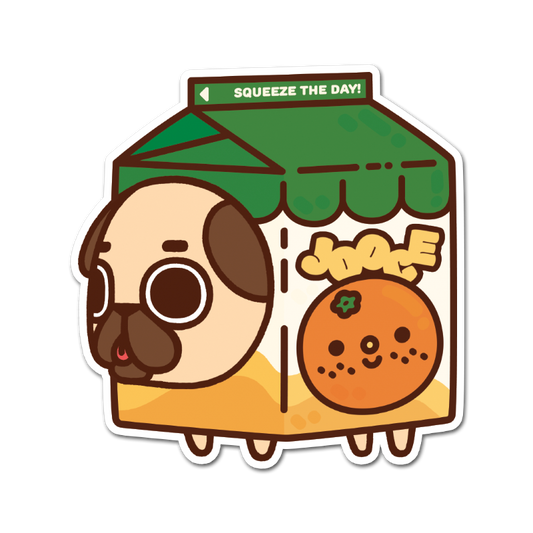 Orange Juice Puglie Sticker