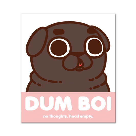 Dum Boi Ollie Sticker