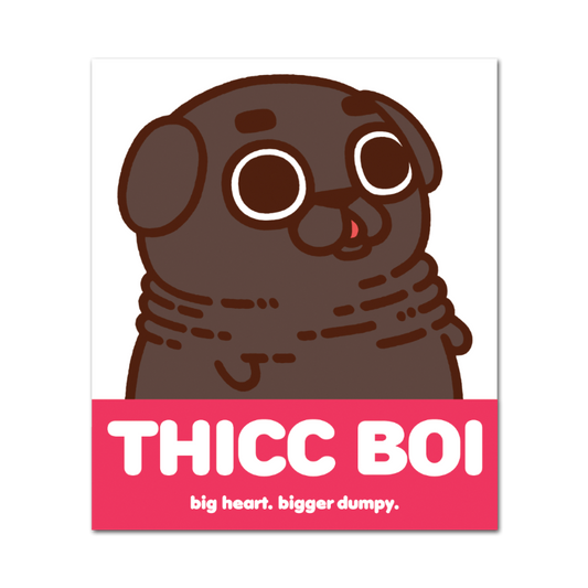 Thicc Boi Ollie Sticker