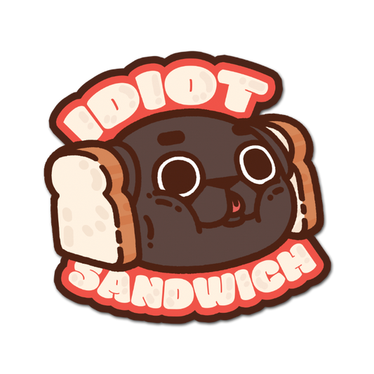 Idiot Sandwich Ollie Sticker