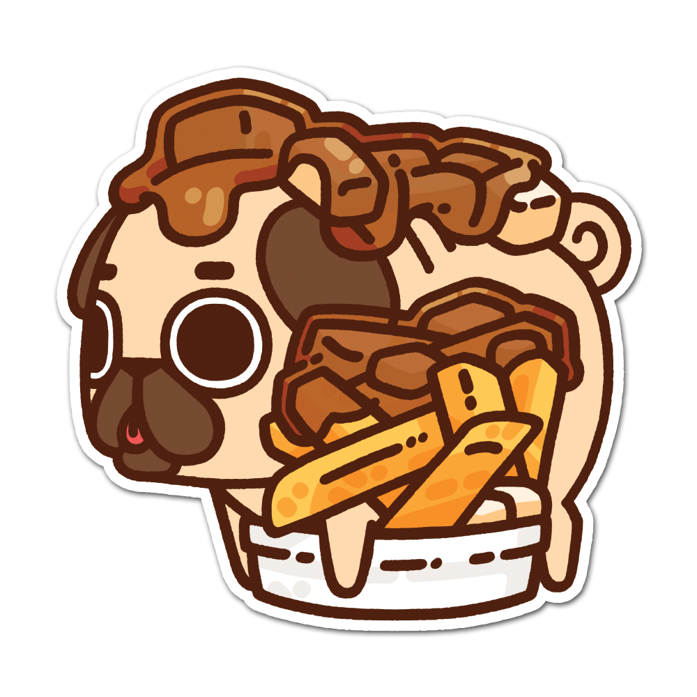 Poutine Puglie Sticker