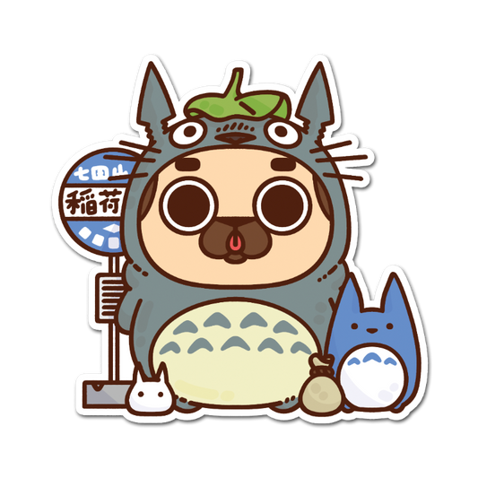 Pugtoro Puglie Sticker