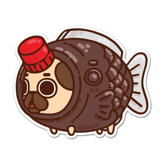 Soy Sauce Fish Puglie Sticker